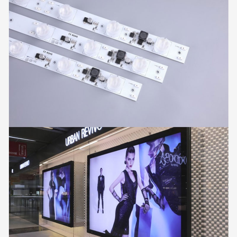 Mainonta Edgelit LED Rigid Strip